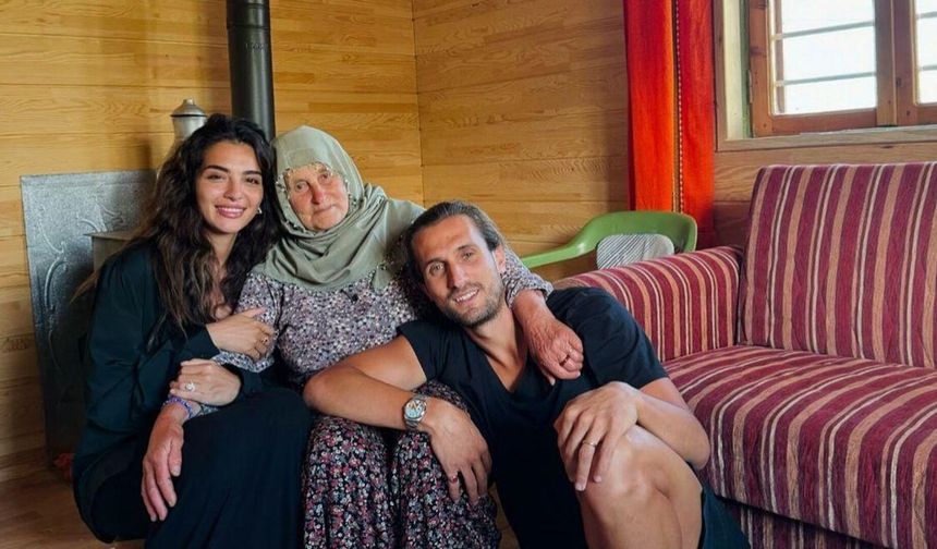 Melisa Aslı Pamuk ve Yusuf Yazıcı çifti  Trabzon'a el öpmeye gitti