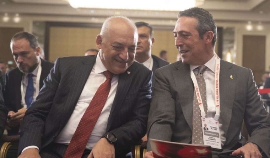 TFF seçiminde Ali Koç Ve Mehmet Büyükekşi arasında yüksek tansiyon
