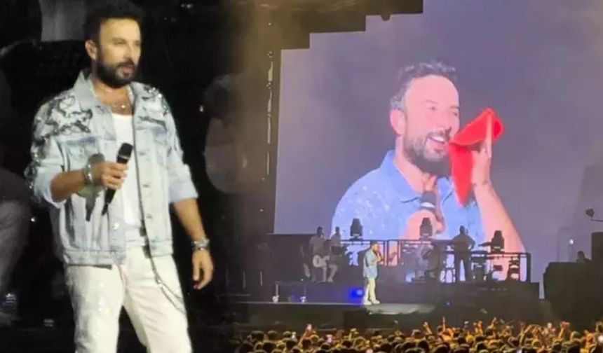 Megastar Tarkan havlusunu hayranlarına attı...