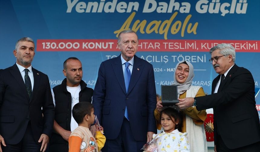 Cumhurbaşkanı Erdoğan: Terörün, şiddetin olmadığı bir Türkiye inşa edeceğiz