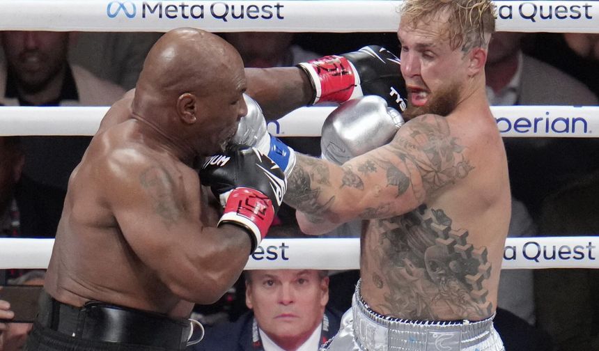 İşte  Jake Paul - Mike Tyson maçının kazananı