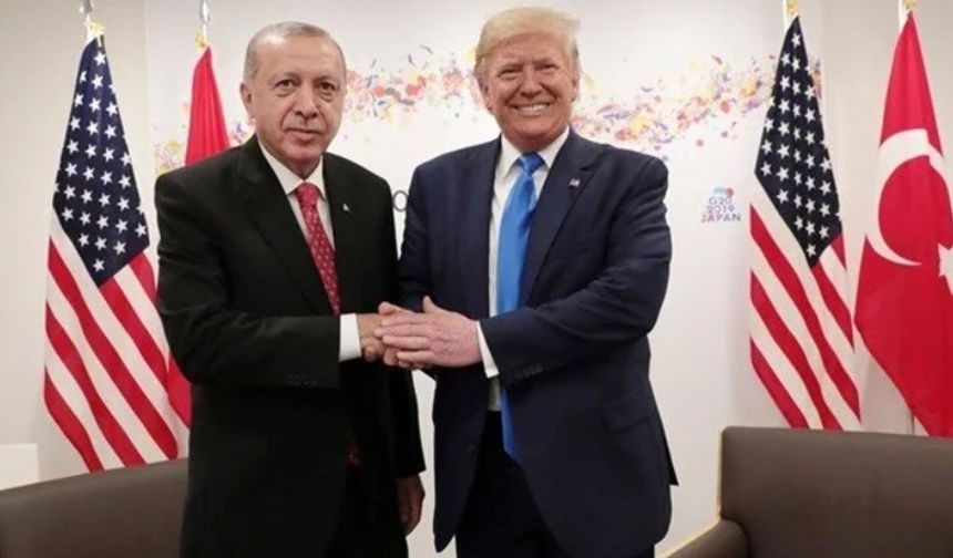 Cumhurbaşkanı Erdoğan'dan Donald Trump'a tebrik