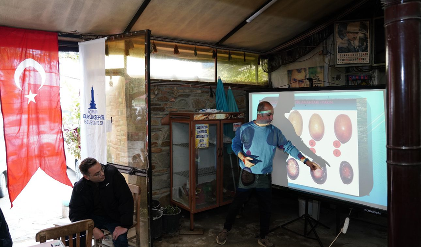 Çayırlı’da, yangın sonrası zeytin yetiştiriciliği eğitimi