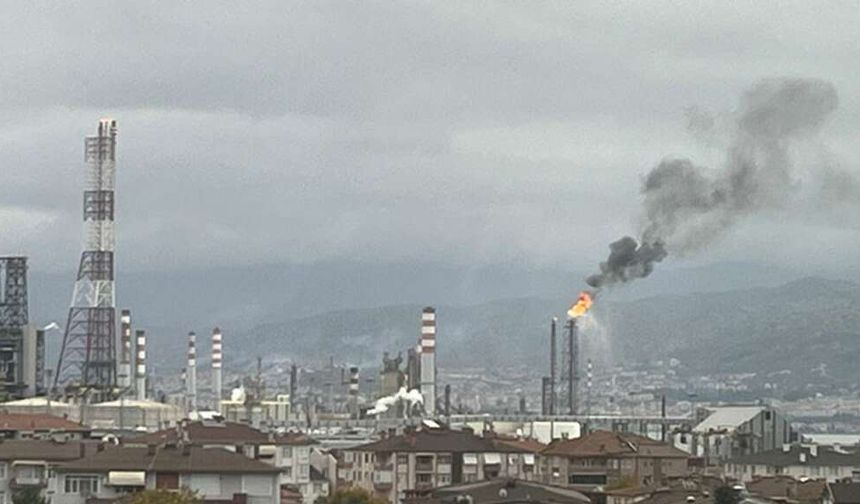 İzmit TÜPRAŞ'ta patlama