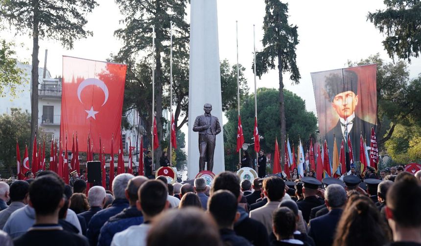 Gazi Mustafa Kemal Atatürk, Tire’de törenlerle anıldı