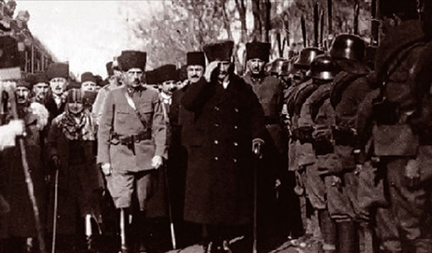 27 Aralık 1919 Atatürk'ün Ankara'ya gelişi