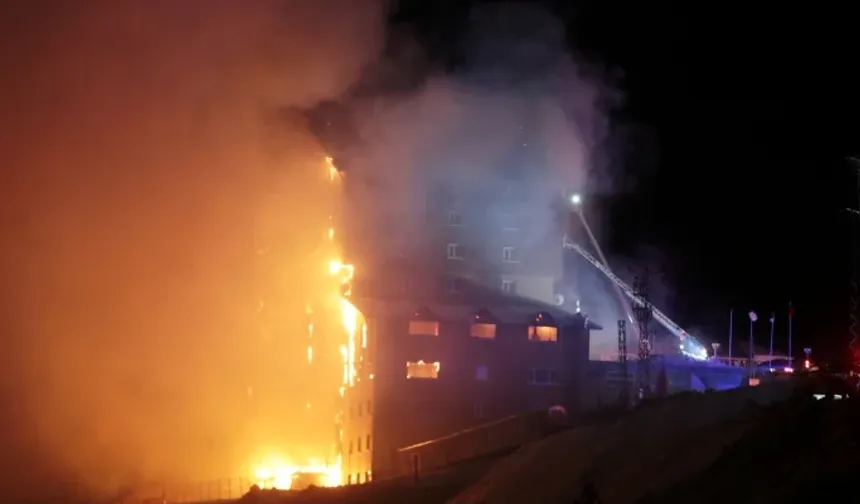 Bolu'daki otel yangını faciasında 4 kişi gözaltına alındı