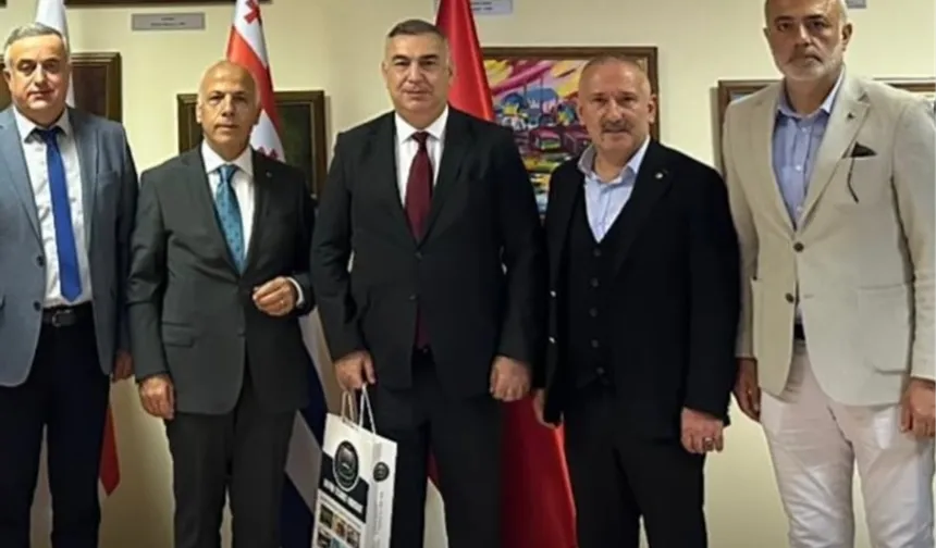 Artvin Borsası'ndan Batum Başkonsolosluğu'na ziyaret