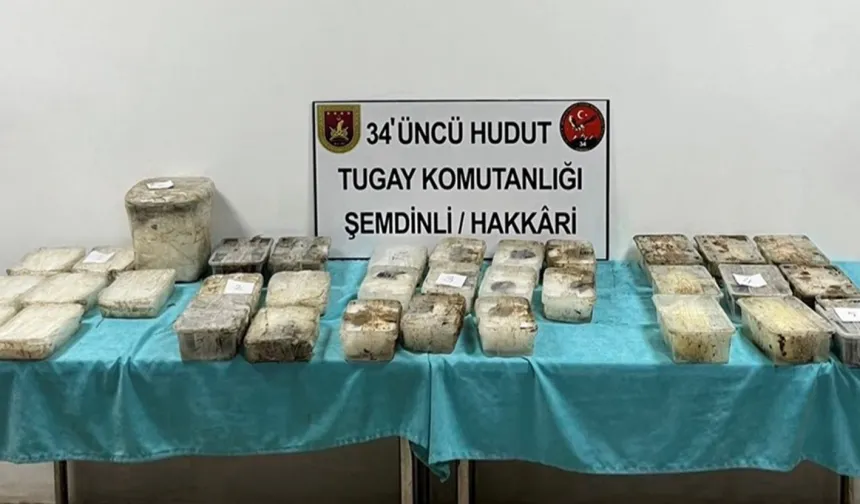 İran sınırında 81 kilogram uyuşturucu ele geçirildi