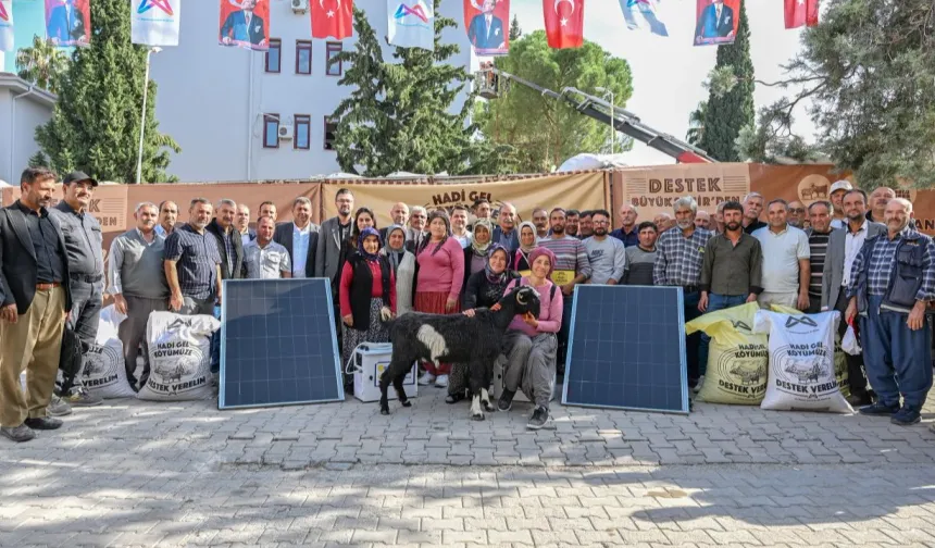 Mersin'de kırsal kalkınmaya 6 yıldır destek