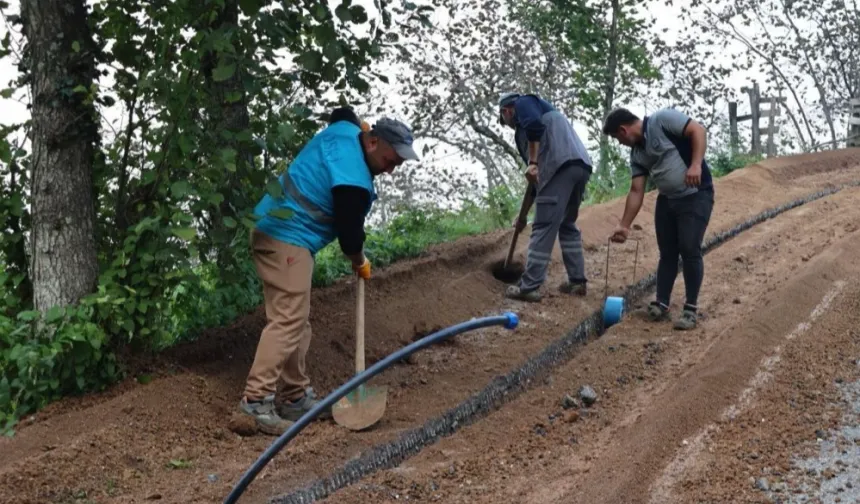 Ordu'da altyapı yatırımları hizmet kalitesini artırıyor