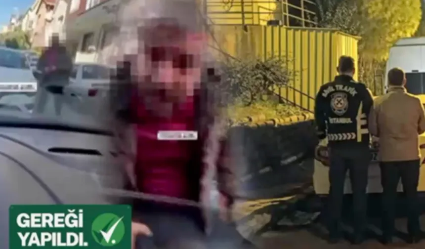 Ters yönde dehşet saçan sürücü yakalandı! Gereği yapıldı!