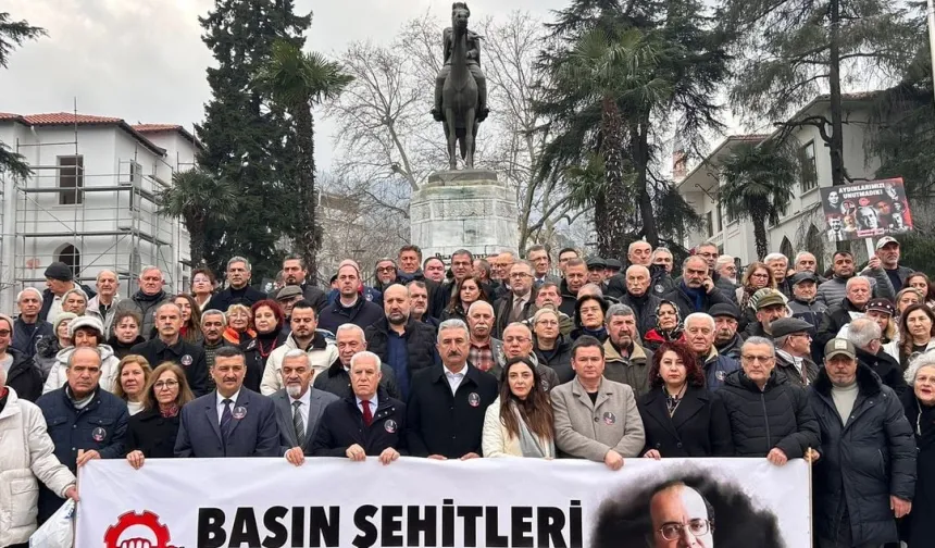 Uğur Mumcu Bursa'da anıldı