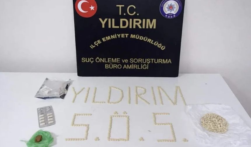 Bursa’da Uyuşturucu Operasyonu: 688 Hap Ele Geçirildi