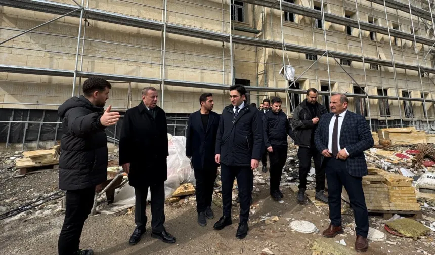 Mardin Midyat'ın yeni adliye sarayında sona gelindi