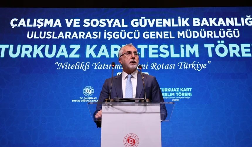 Bakan Işıkhan Turkuaz Kart sahipleriyle buluştu