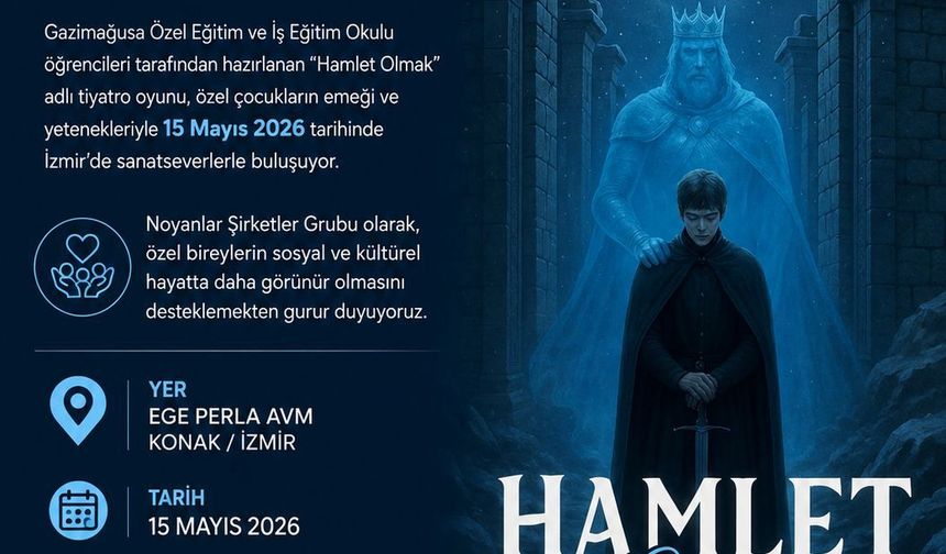 Sanat engel tanımaz! "Hamlet Olmak" İzmir'de sahneleniyor