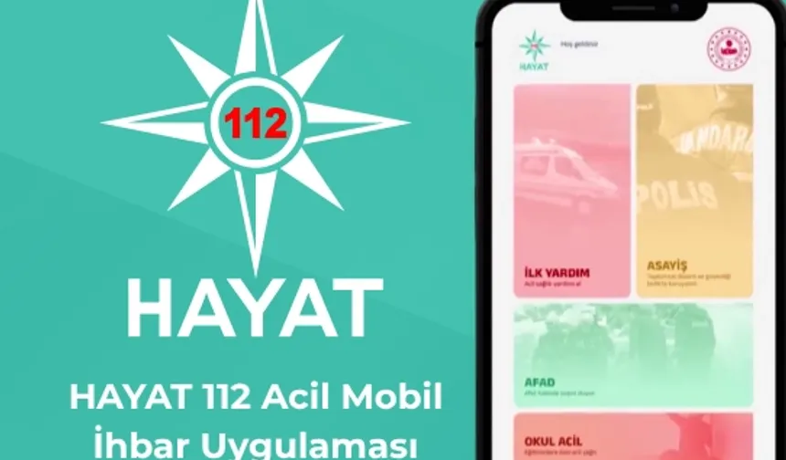HAYAT 112 bir ayda 600 bini aştı... 7 bin 157 acil vakaya dijital müdahale