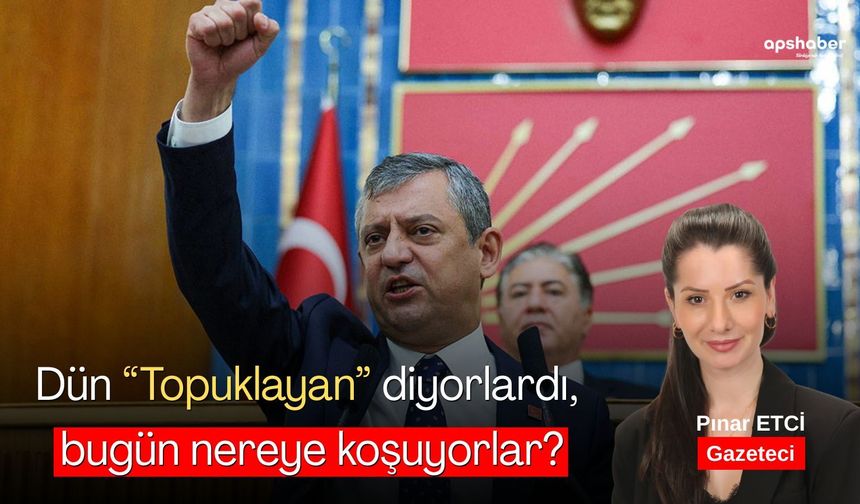 Dün “Topuklayan” diyorlardı, bugün nereye koşuyorlar?