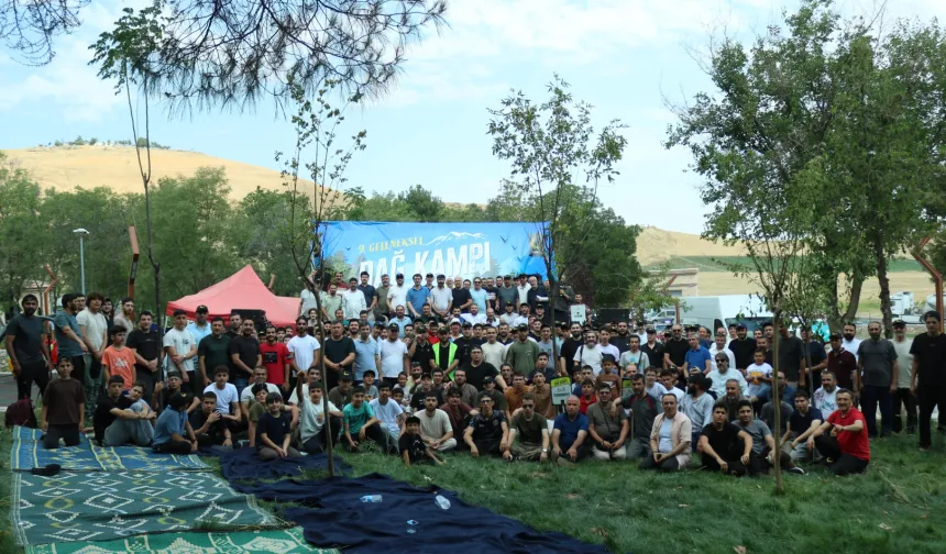 YediHilal'in 9. Geleneksel Dağ Kampı Batman'da gerçekleştirildi
