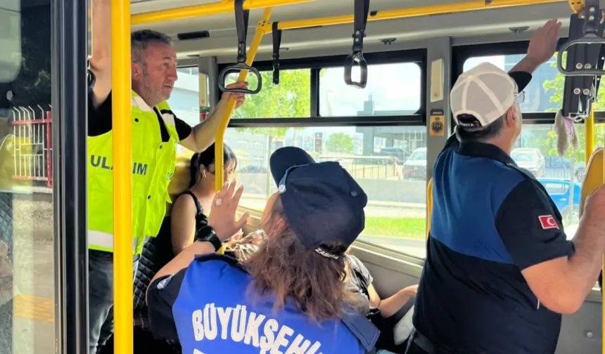 Ordu'da toplu taşıma araçlarında klima denetimleri sıklaştı