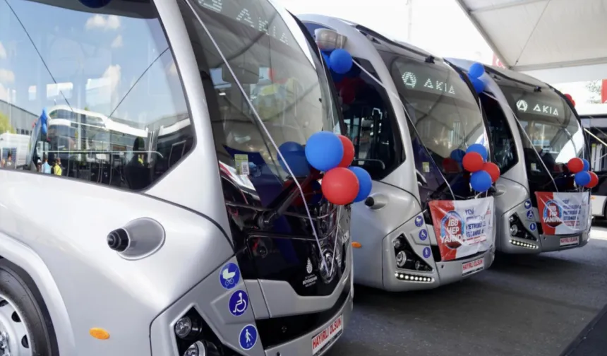 İstanbul Büyükşehir'den 25 milyar liralık toplu taşıma yatırımı... 650 yeni araç hizmette