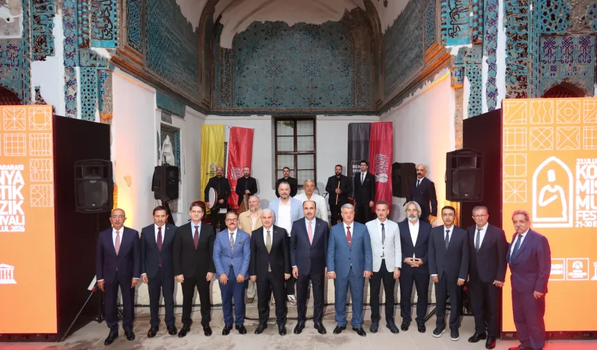 Konya'da 23. Uluslararası Mistik Müzik Festivali tanıtıldı