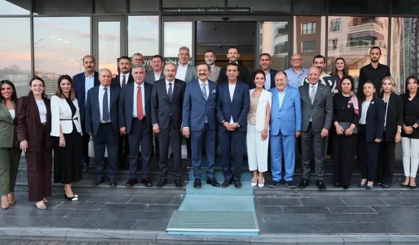TOBB Başkanı'ndan KTO'ya ziyaret