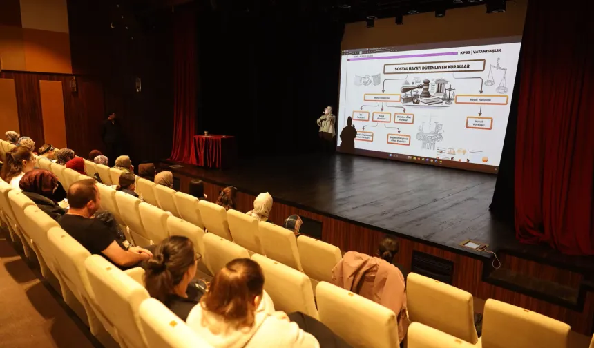 KPSS Ön Lisans adayları sınav öncesi bilgilerini tazeledi